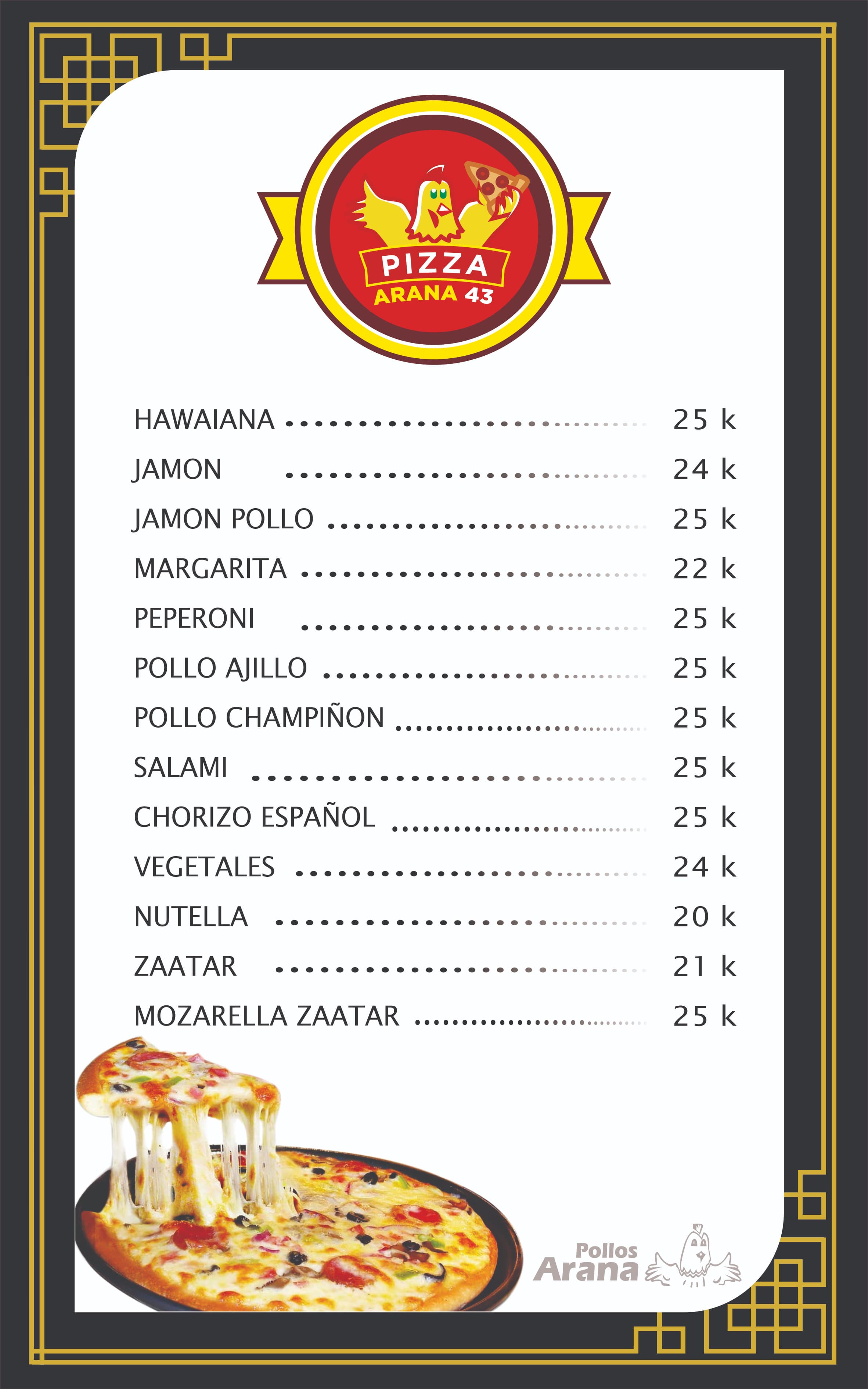 pizzas